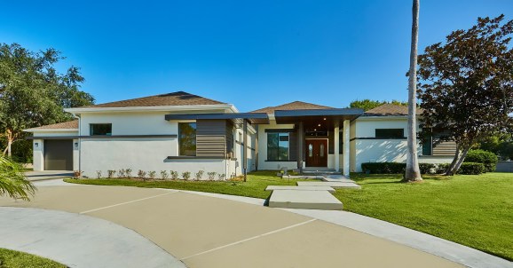 modern house tampa